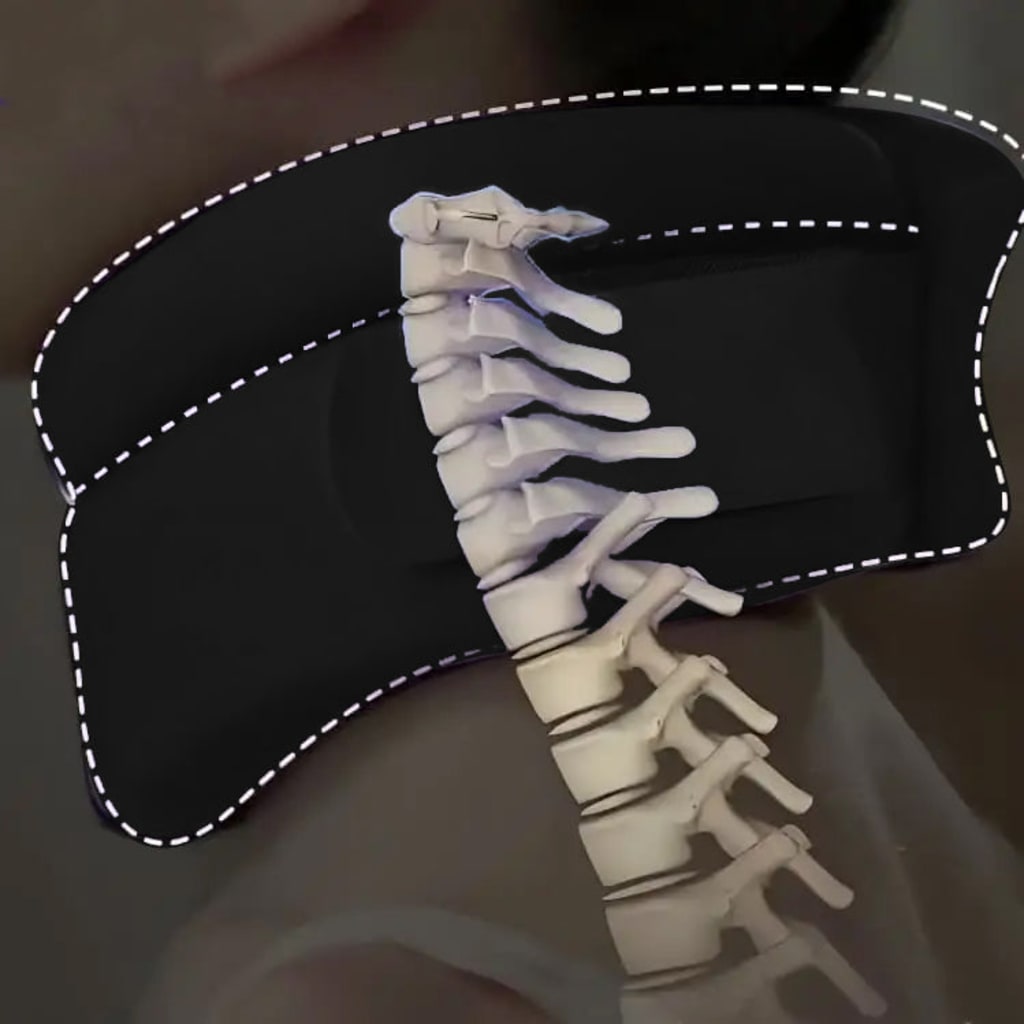 Nuvera™ Neck Support Pillow – Relieve Neck Pain & Stop Snoring
