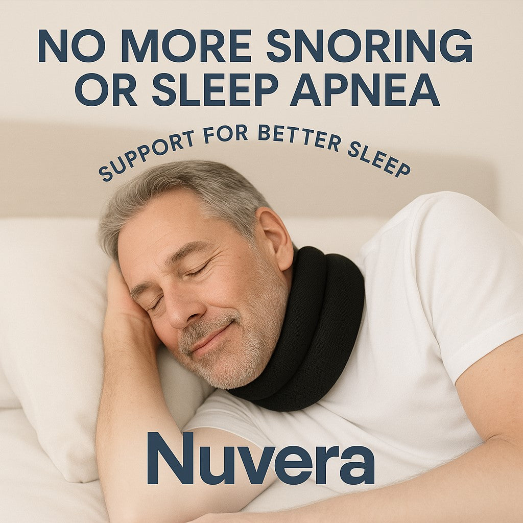 Nuvera™ Neck Support Pillow – Relieve Neck Pain & Stop Snoring