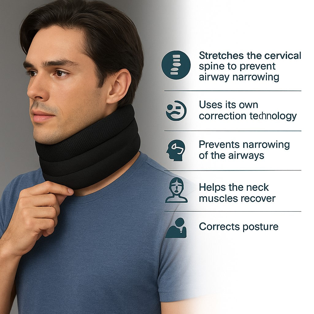 Nuvera™ Neck Support Pillow – Relieve Neck Pain & Stop Snoring