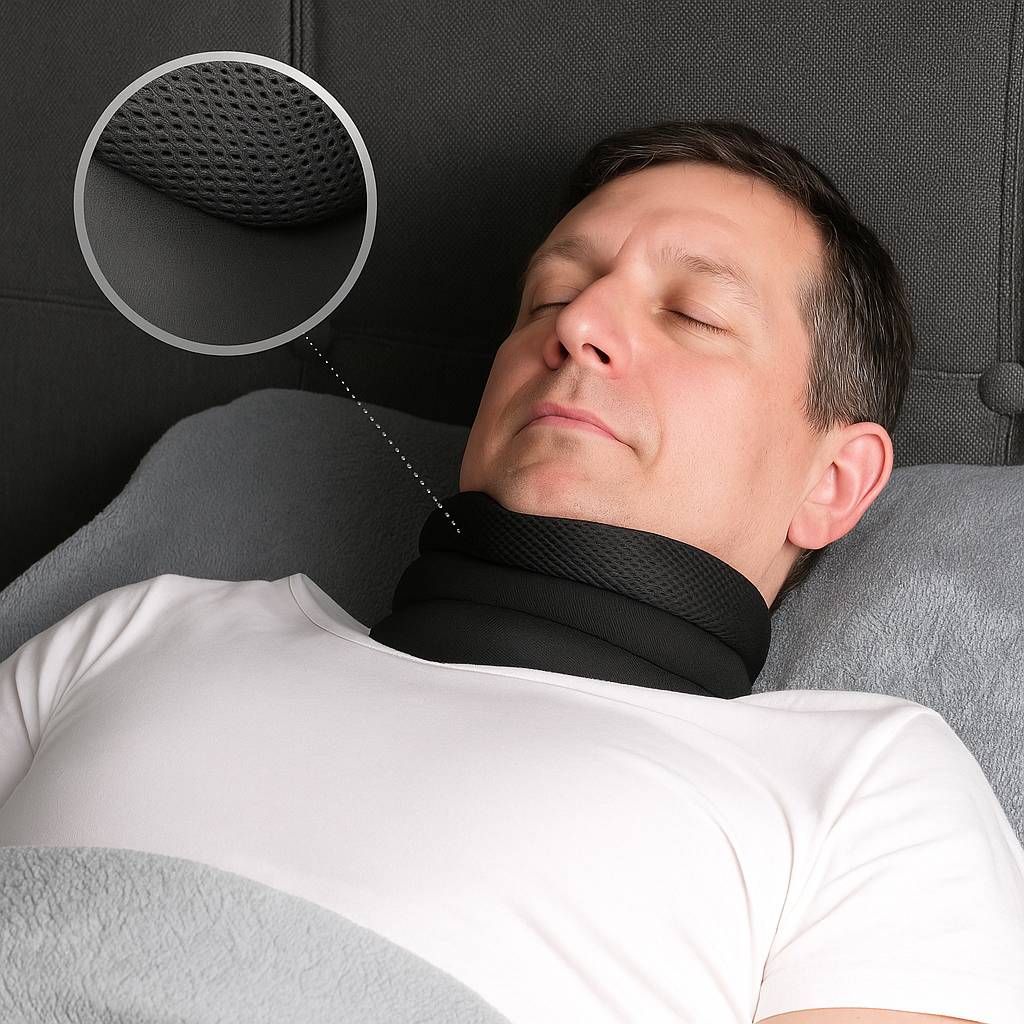 Nuvera™ Neck Support Pillow – Relieve Neck Pain & Stop Snoring